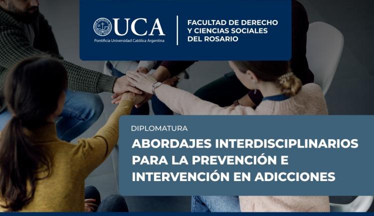 Rosario: la UCA lanza 3 seminarios relacionados con las adicciones