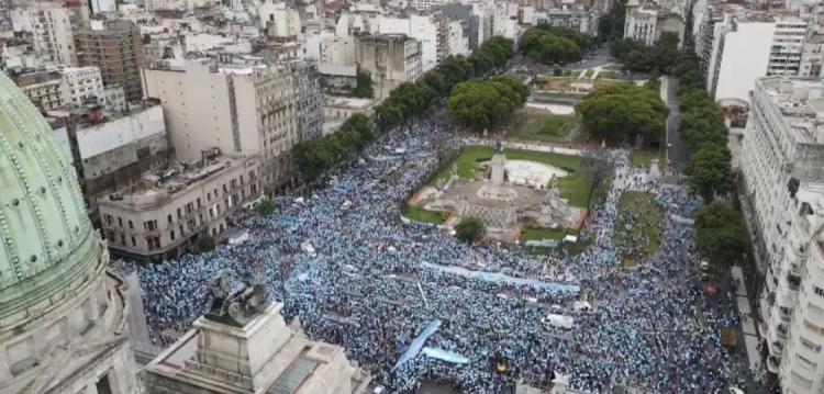 #28N: Los argentinos unidos y en las calles para decir sí a la vida