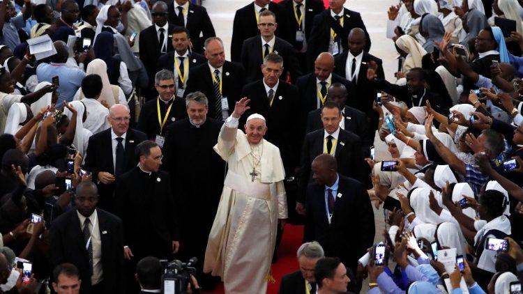 Agradecimiento del Papa al pueblo de Mozambique