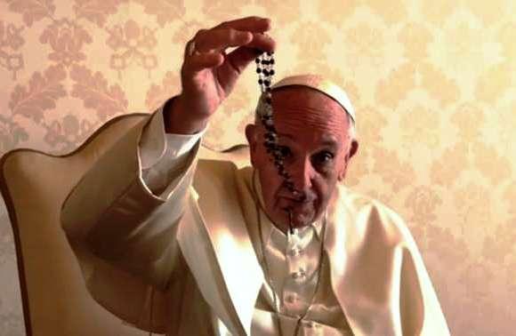 Carta del Papa invitando a rezar el Rosario en casa con la familia Carta del Papa invitando a rezar el Rosario en casa con la familia