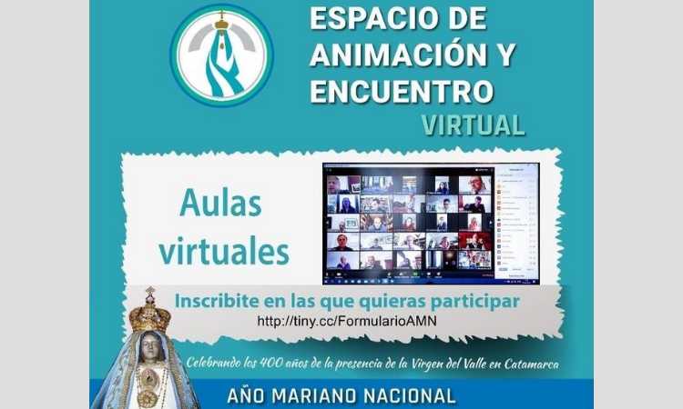 Charlas en las aulas virtuales del IV Congreso Mariano Nacional