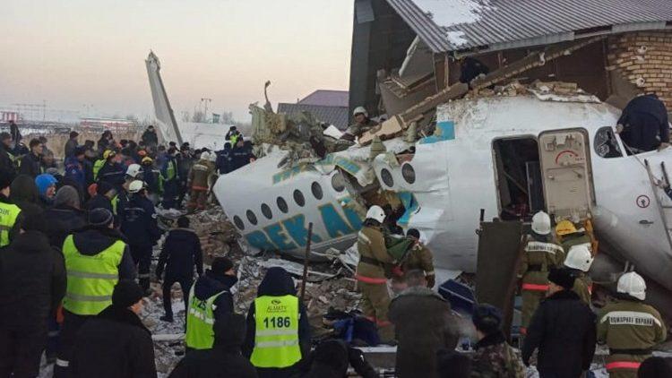 Condolencias del Papa por la tragedia aérea en Kazajistán