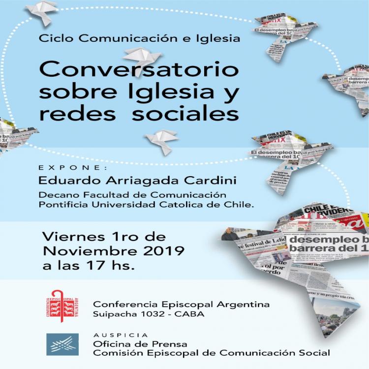 Conversatorio sobre Iglesia y Redes Sociales en la CEA