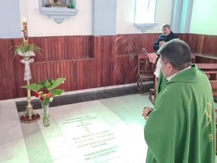 Cruz del Eje recuerda a Mons. Colomé, a cinco años de su fallecimiento