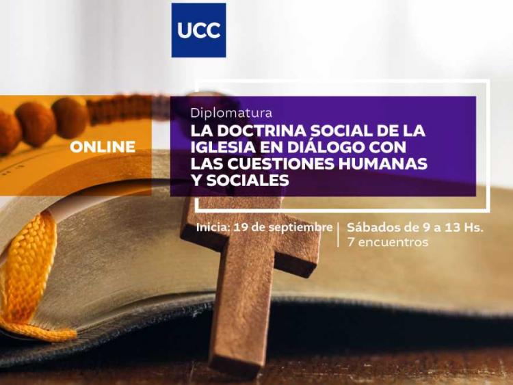 Diplomatura sobre Doctrina Social de la Iglesia en Universidad Católica de Córdoba