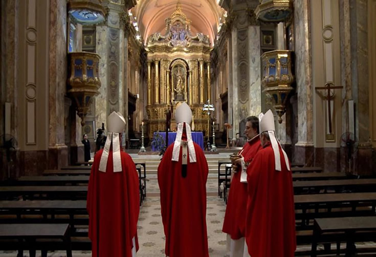 Directivas del arzobispado de Buenos Aires ante la reapertura de los templos