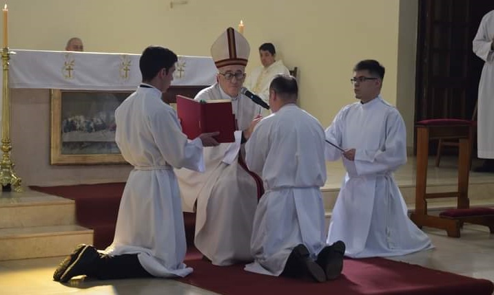 El obispo de Posadas anima al servicio al nuevo diácono