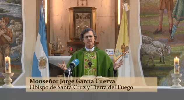 Monseñor García Cuerva animó a pedirle a Dios "que nos regale ese don de hablar en fácil a nuestra gente"