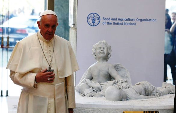 El Papa a la FAO: El hambre no es sólo una tragedia sino una vergüenza