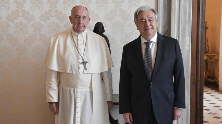 El Papa enviará un mensaje a la ONU, a cinco años de su histórica visita