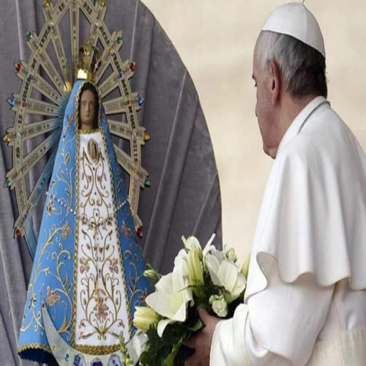 El Papa pide a la Virgen de Luján que interceda en este tiempo de dificultad