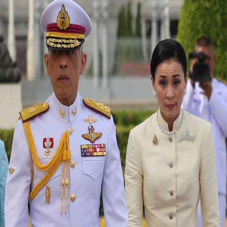 El Papa visitó al rey de Tailandia Rama X