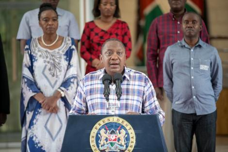 El Presidente Kenyatta proclamó una jornada de oración nacional