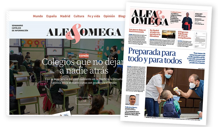 El semanario Alfa y Omega cumple 25 años y lo celebra con cara renovada