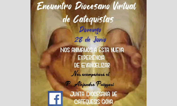 Encuentro Diocesano Virtual de catequistas en Goya