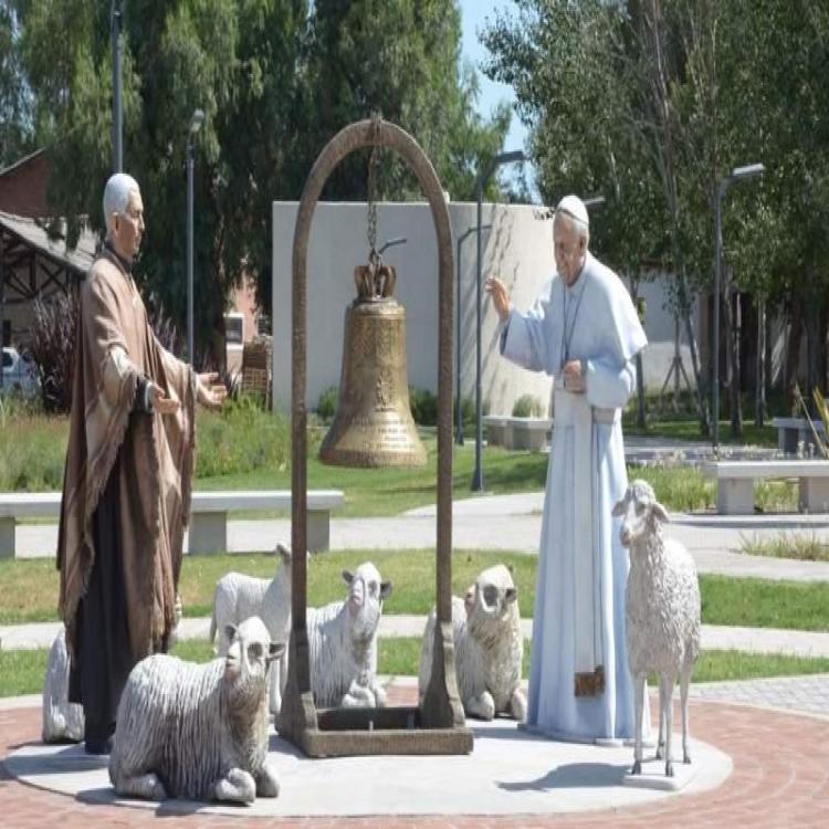 Inauguran en Villa Cura Brochero un parque temático dedicado al santo cordobés
