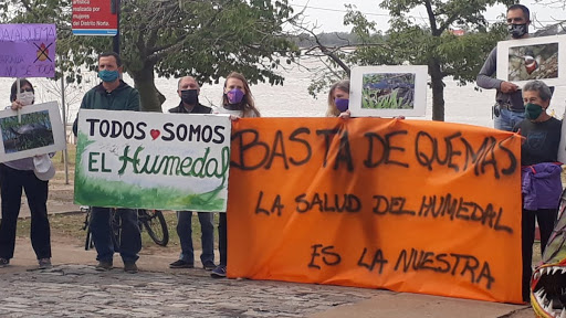 Incendios en las islas: Pastoral Social de Rosario advirtió sobre un "ecocidio"