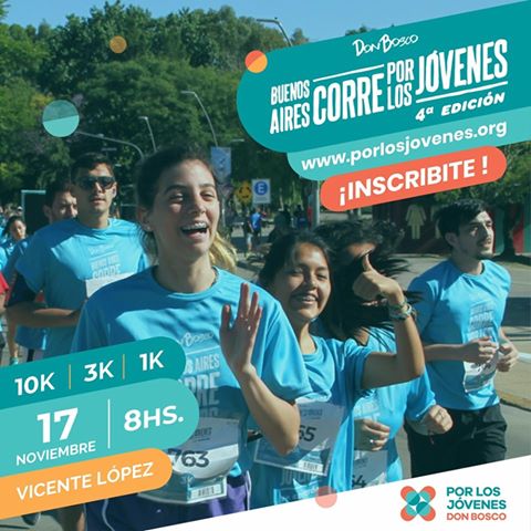 Inscriben en la cuarta edición de "Buenos Aires Corre por los Jóvenes"