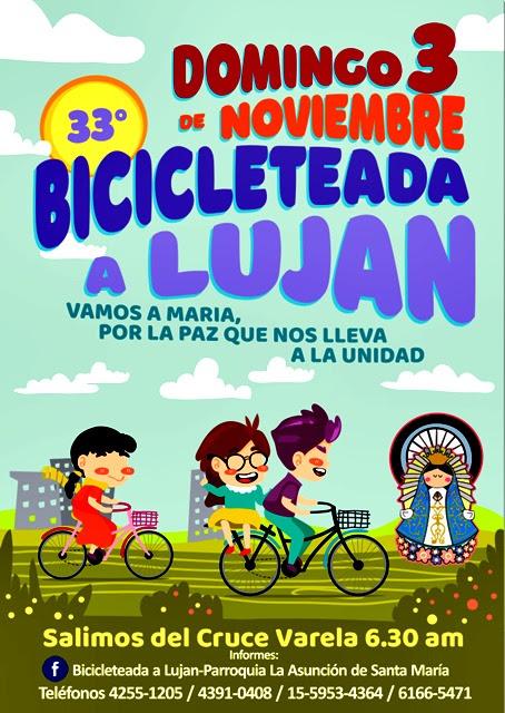La comunidad de Quilmes peregrina en bici a Luján