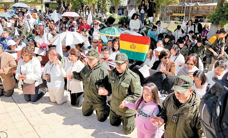 La Iglesia llama a la reconciliación entre bolivianos