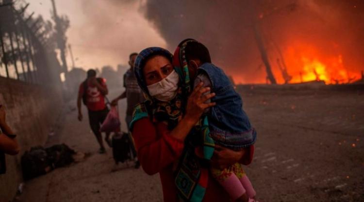 La Red Clamor pide a Europa un corredor humanitario tras el incendio del campamento de Moria