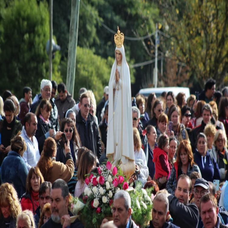 La Virgen de Fátima llegó a la diócesis de San Isidro