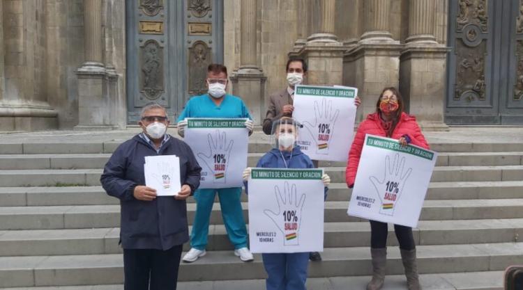 Laicos bolivianos piden al Parlamento incrementar el presupuesto de Salud