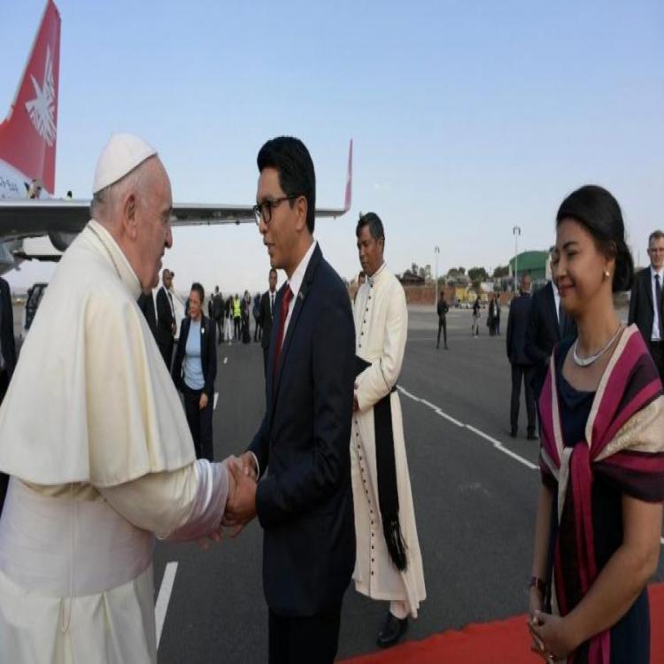 Madagascar recibió con alegría al papa Francisco