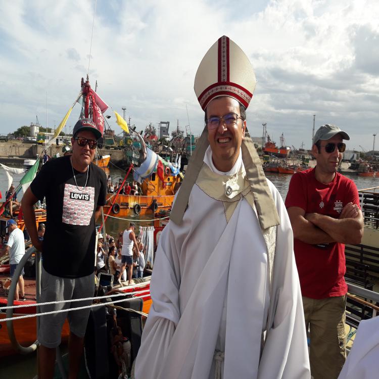 Mar del Plata: El obispo pide "cuidar las fuentes de trabajo en el puerto"