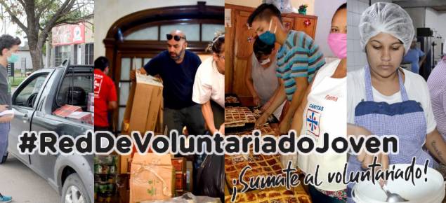 Más de 1.000 jóvenes voluntarios se sumaron a la convocatoria de Cáritas