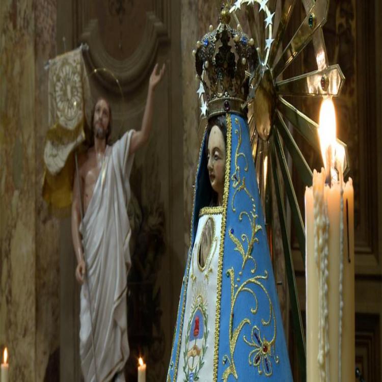 Misa por la solemnidad de la Virgen de Luján en Canal Orbe 21