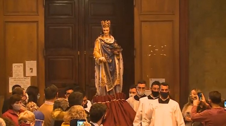 Mons. Barba presidió la fiesta patronal de San Luis rey
