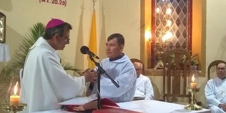 Mons. Canecín ordenó un diácono permanente para la diócesis