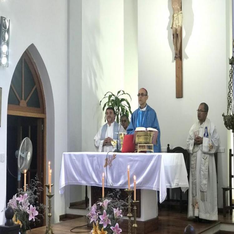 Mons. Fernández en Lourdes: "El regreso a la verdadera fuente, Cristo vivo"