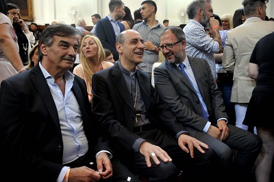 Mons. Fernández participó en el inicio del segundo mandato del intendente de La Plata Mons. Fernández participó en el inicio del segundo mandato del intendente de La Plata