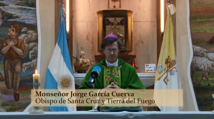 Mons. García Cuerva animó a ayudar a otros a cargar sus cruces