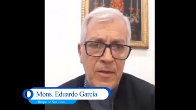 Mons. García: Este año toca "peregrinar hacia adentro del corazón"