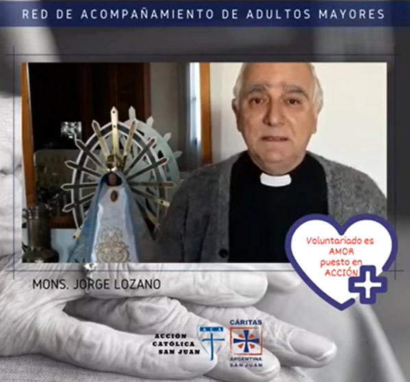 Mons. Lozano presentó la Red de Acompañamiento de Adultos Mayores