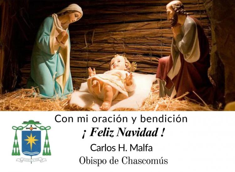 Mons. Malfa: "El nacimiento de Jesús introdujo en el mundo una silenciosa luz de amor"