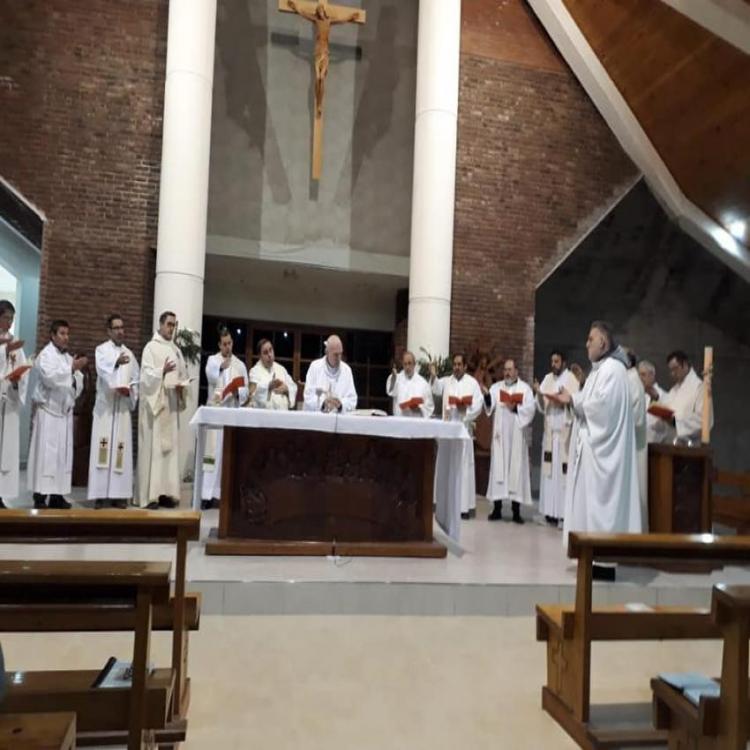 Mons. Malfa y el clero de Chascomús reflexionan sobre su tarea pastoral