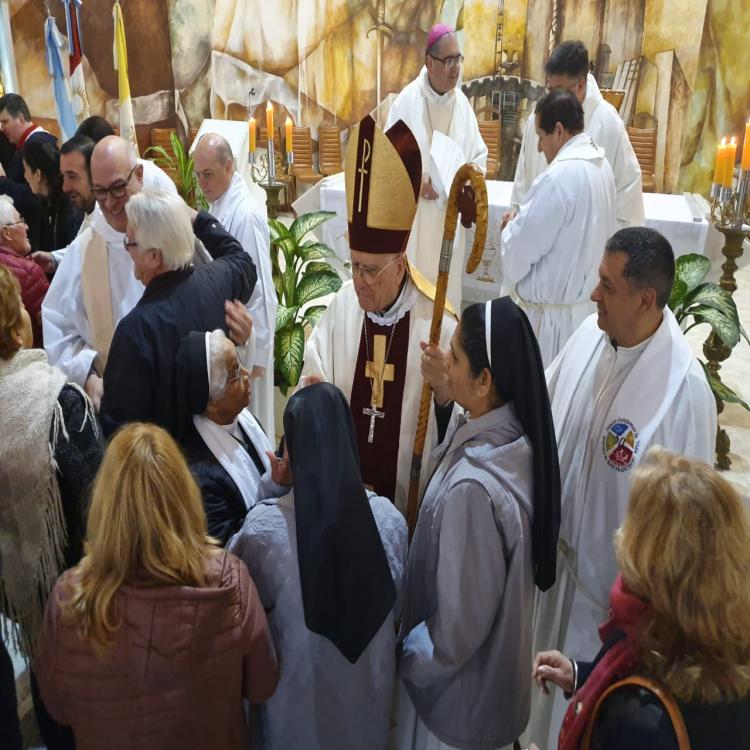 Mons. Martini celebró su Jubileo de Oro sacerdotal