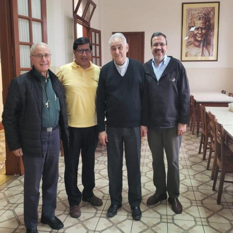 Mons. Melani ya se encuentra en Perú participando de la misión salesiana