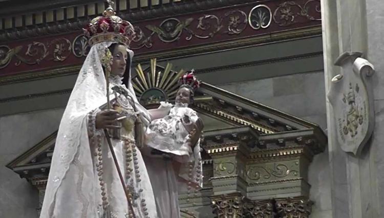 Mons. Ñáñez ante la Virgen del Rosario: "Que la meta sea la santidad"