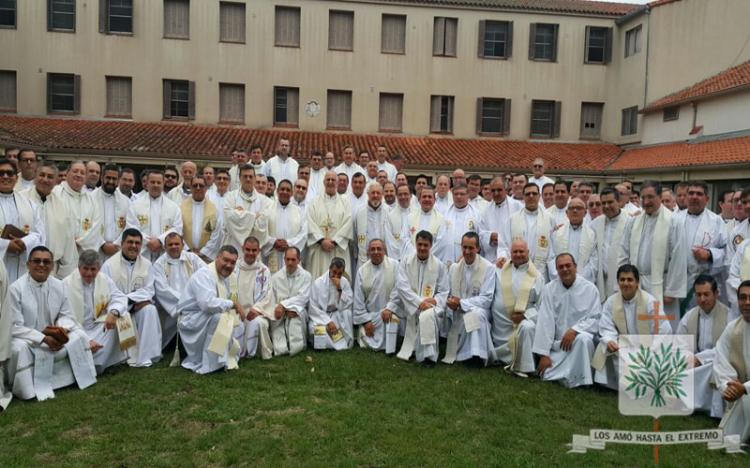 Mons. Olivera animó a los capellanes a seguir el modelo de San Juan de Capistrano