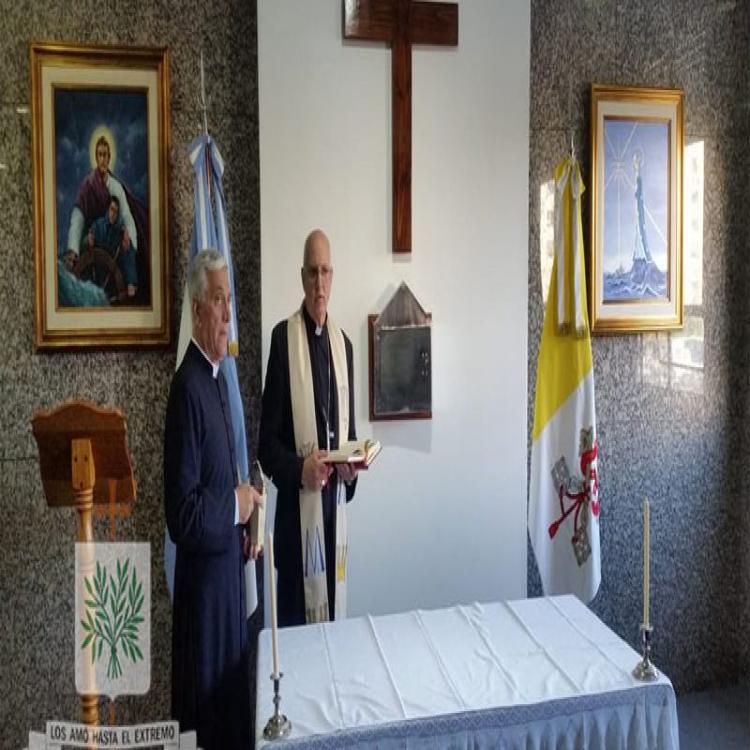 Mons. Olivera inauguró un oratorio dedicado a Ntra. Sra. Stella Maris