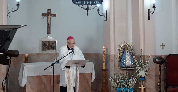 Mons. Puiggari pidió ser sensibles y conscientes del sufrimiento del pueblo