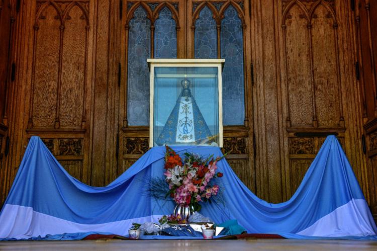 Mons. Scheinig en Luján: "La Virgen es el sí total a Dios"