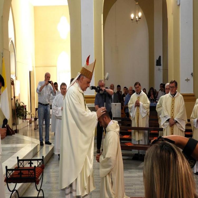 Mons. Torrado Mosconi instó al nuevo diácono a cultivar "la atención, la disponibilidad, la generosidad"