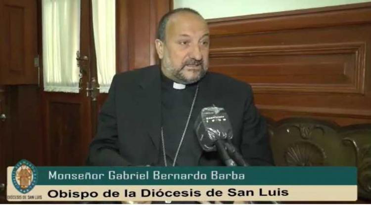 Monseñor Barba: "Un contrato civil no está a la misma altura que el matrimonio"