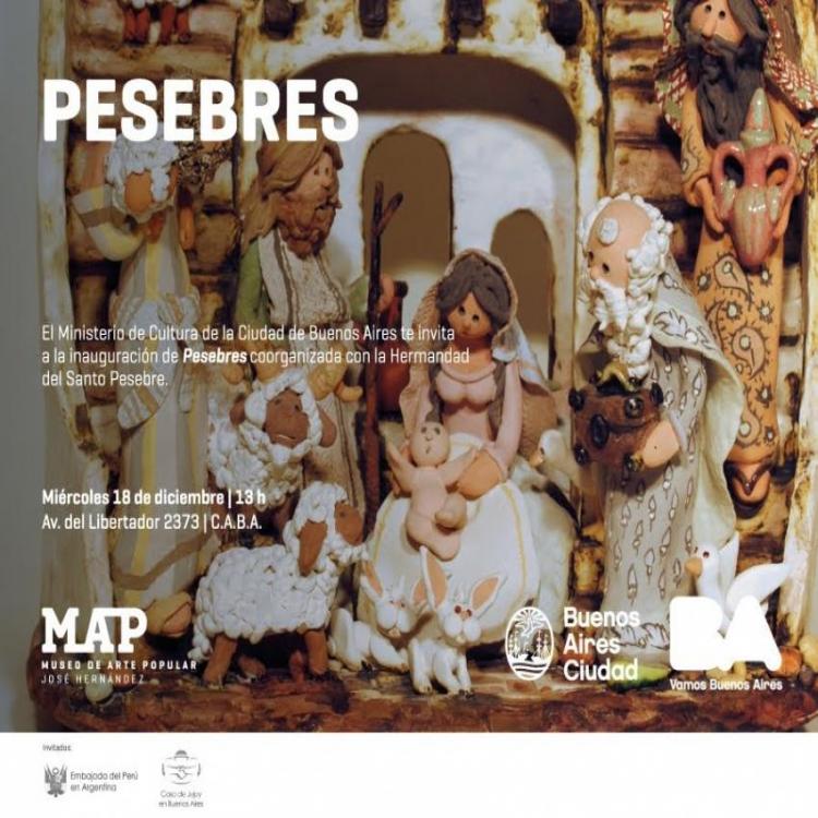 Muestra de Pesebres en Buenos Aires